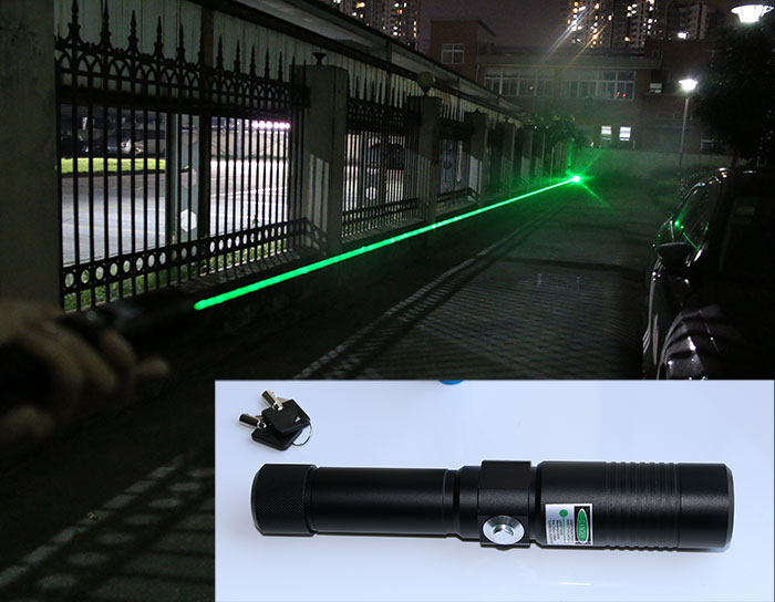 녹색 레이저 포인터 Upgrade 532nm 1000mw 레이저 고공률 레이저 포인터 고공율, 3초 안에 성냥을 점화하기
